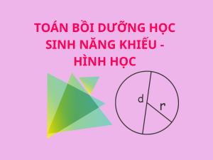 TOÁN BỒI DƯỠNG HỌC SINH NĂNG KHIẾU - HÌNH HỌC