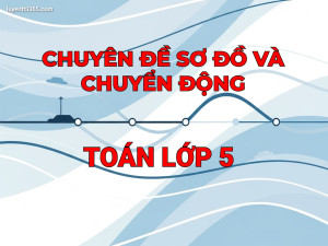 Toán chuyên đề sơ đồ thời gian và chuyển động lớp 5