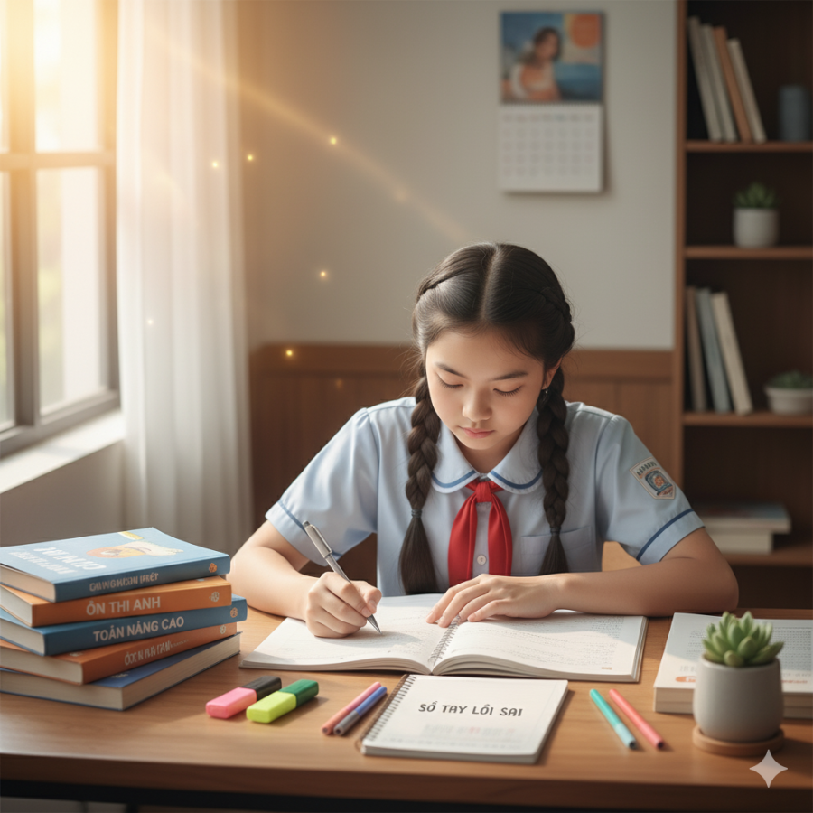 Kinh nghiệm luyện đề thi lớp 6 chất lượng cao từ học sinh đạt điểm cao