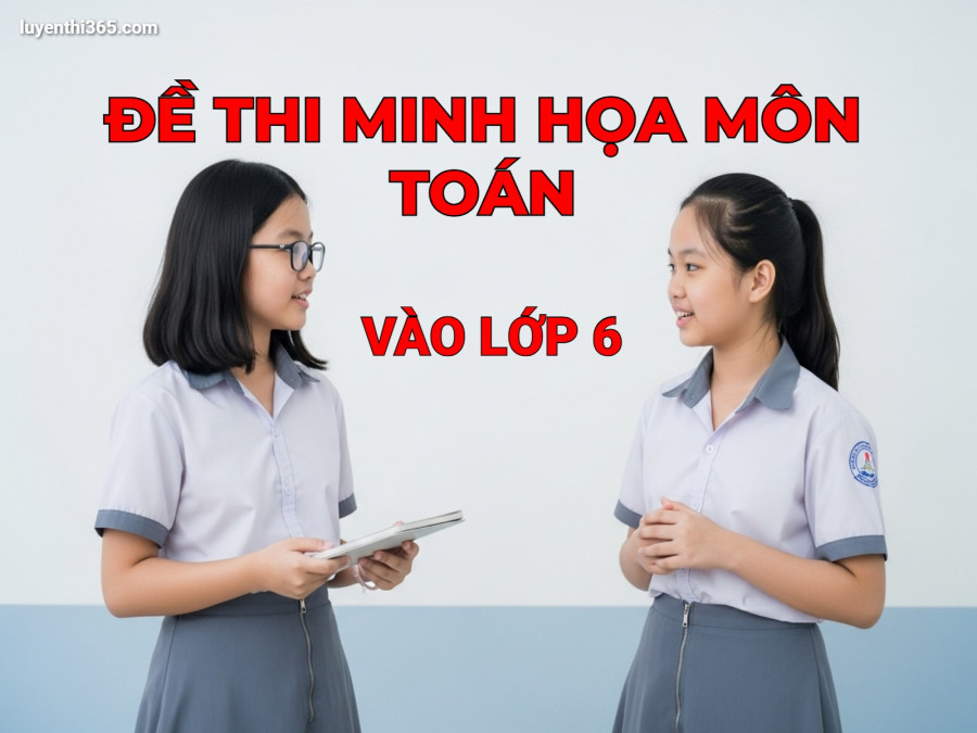 Hệ thống đề minh họa vào lớp 6 (Chu Văn An – Nguyễn Gia Thiều – Marie Curie)